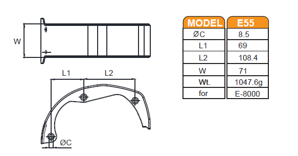 SHIMANO E8000 STEPS MOTOR MOUNT CABINET — BICYCLE